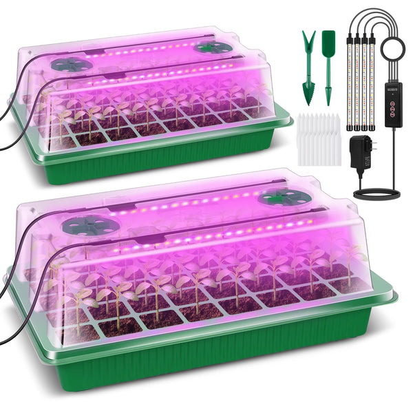 Seed Starter Tray with Grow Light